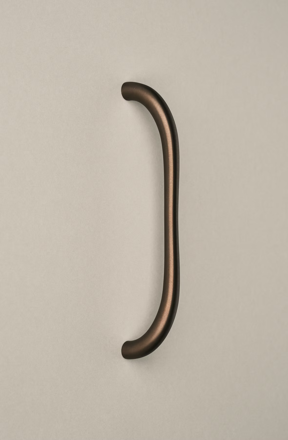 Spaces Within Suave Pull in Dark Brass — luxury hardware pull | J&L Hardware Studio