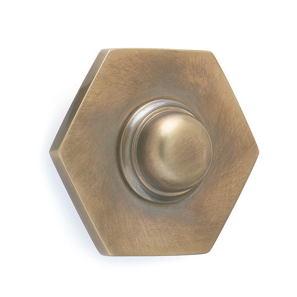 P.E. Guerin Nº 70181 — Gothic Hexagonal Cabinet Knob