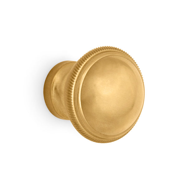 P.E. Guerin Nº 75625 — Classic Round Cabinet Knob with Knurl